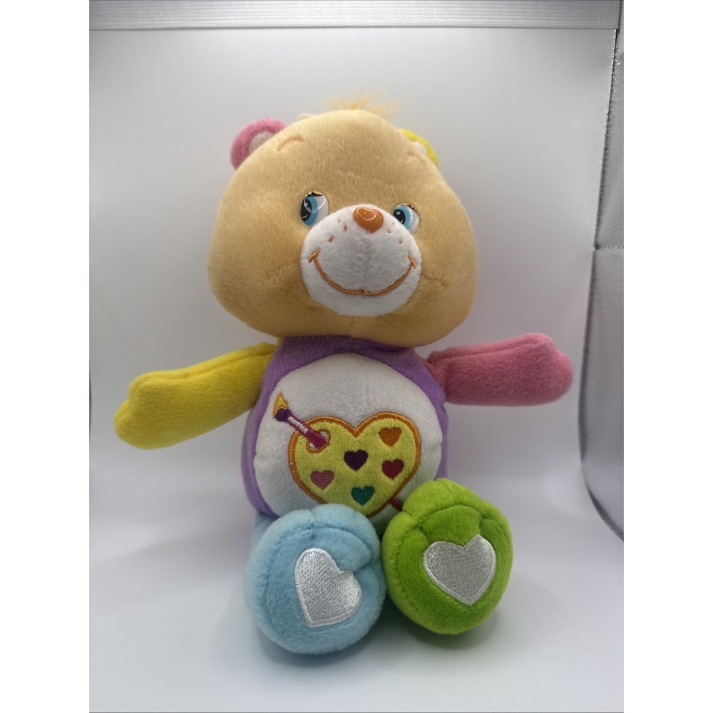 Care Bears Work of Heart Collector's Edition 2005 8" Multicolor Plush Bear